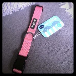 Blueberry Pet - large light pink dog collar